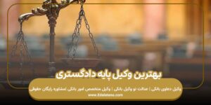 بهترین وکیل پایه یک دادگستری